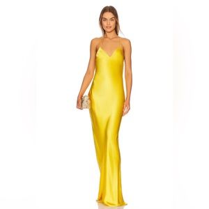 Amanda Uprichard x REVOLVE Lolita Gown in Honey